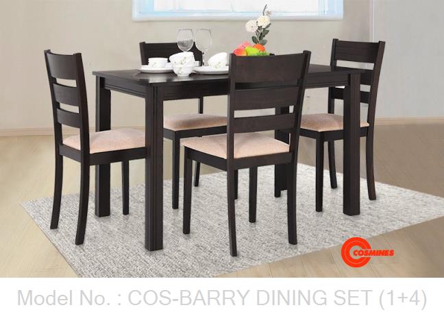 COS-BARRY DINING SET (1+4)